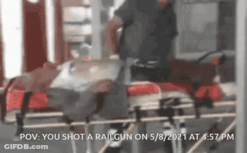 Orangutan Driving Golf Cart In Park GIF