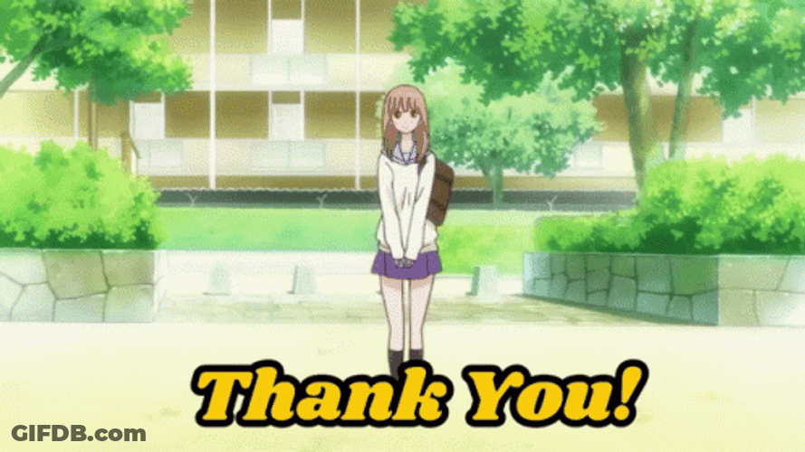 Ore Monogatari Funny Rinko Thank You GIF
