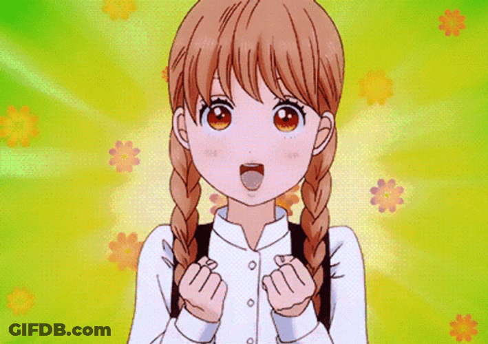 Ore Monogatari Rinko Joyful Expression GIF