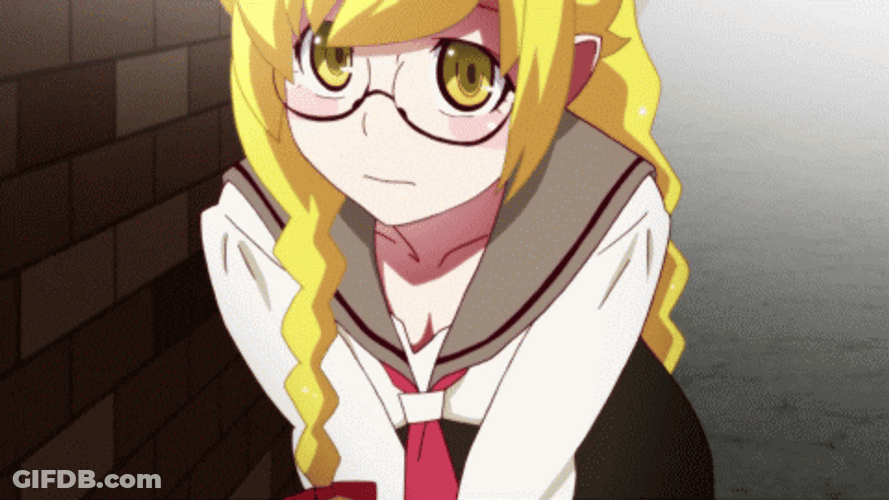 Ore Monogatari Shinobu Wearing Glasses GIF