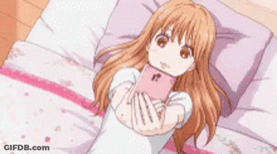 Ore Monogatari Thrilled Rinko Yamato Phone Message GIF