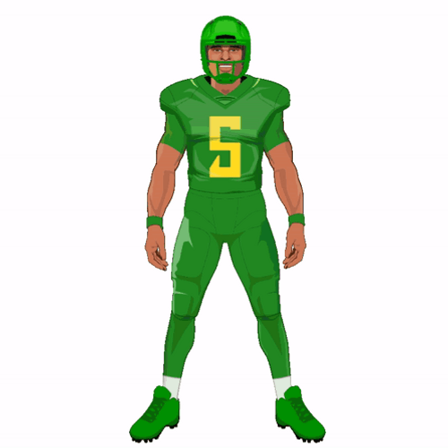 Oregon Ducks Dante Moore GIF