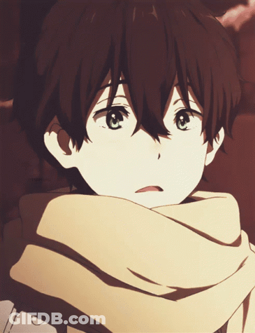 Oreki Houtarou Breaths Steam GIF