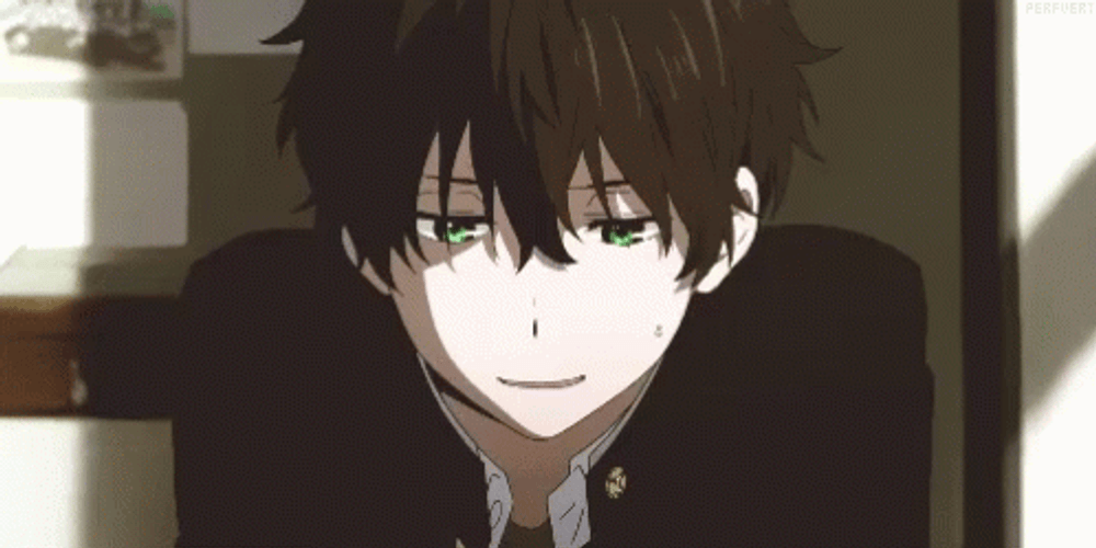 Oreki Houtarou Speaking GIF