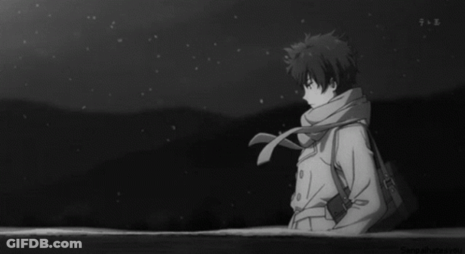 Oreki Houtarou Wind Blowing GIF