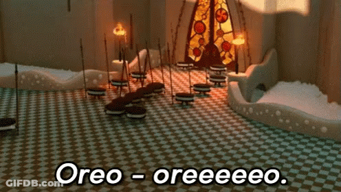 Oreos On Floor With Oreo Oreeeeo GIF