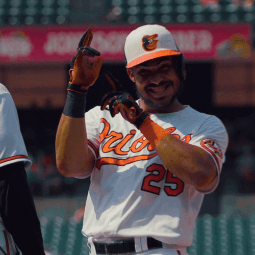 Orioles Anthony Santander Being Happy GIF