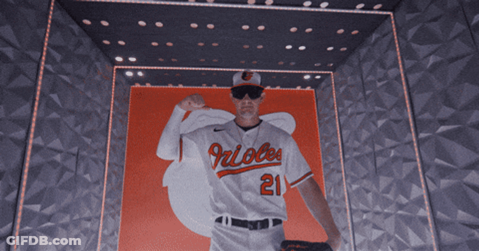 Orioles Austin Hays Entrance GIF
