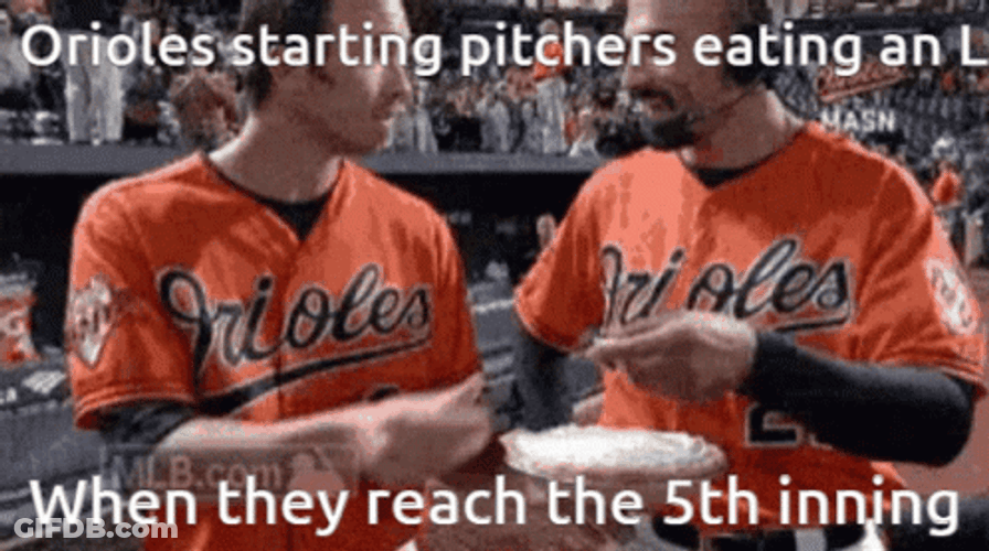 Orioles Break Time GIF