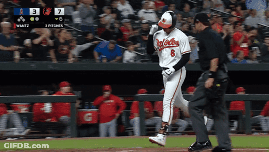 Orioles Win Ryan Mountcastle High Five GIF