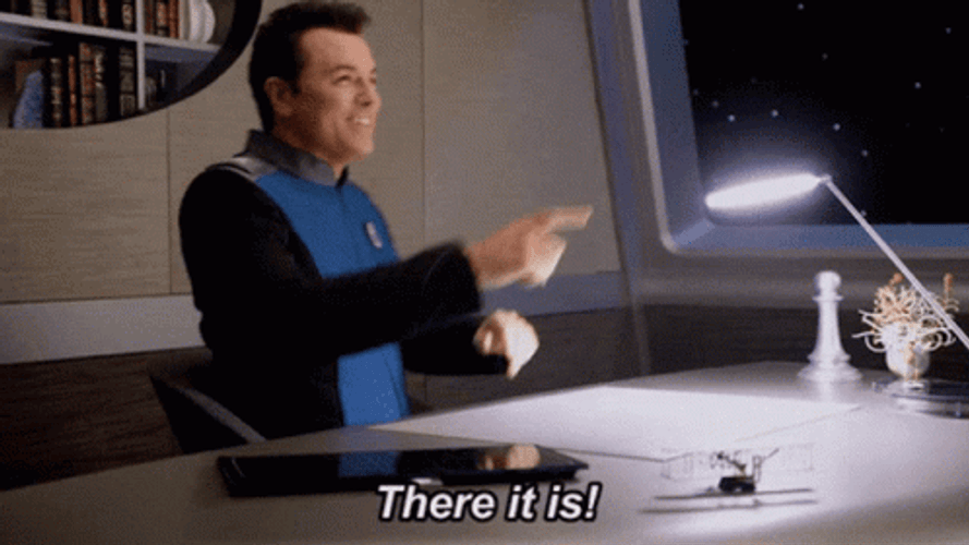 Orville Ed Mercer There It Is GIF