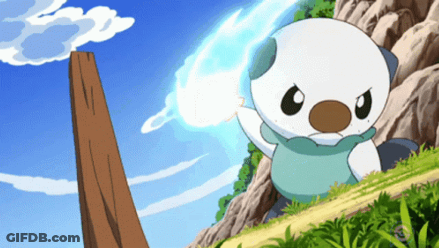 Oshawott Pokemon Spinning Dungeon GIF