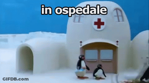 Ospedale Emergenza Stare Male Pingu GIF