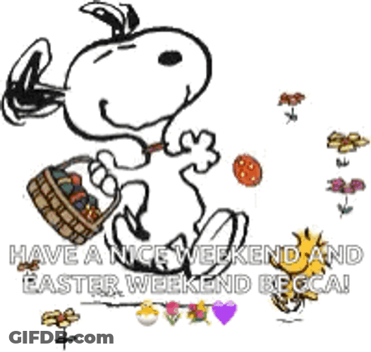 Ostern Snoopy GIF