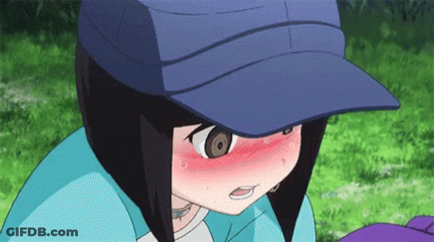 Otome Saotome Deep Breathing GIF