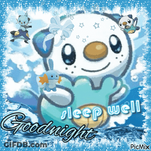 Otter Saying Sleep Well GIF