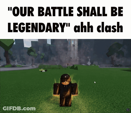 Our Battle Shall Be Legendary Clash GIF