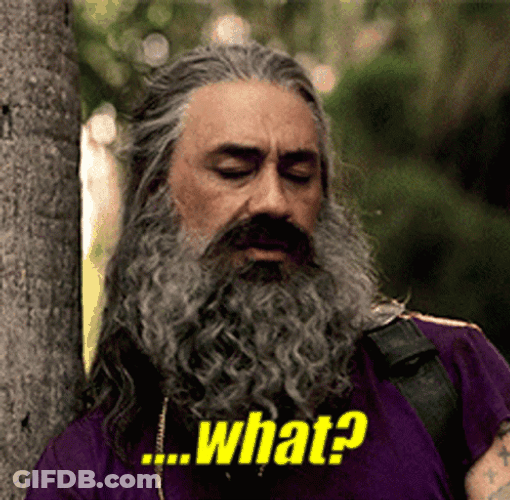 Our Flag Means Death Startled Blackbeard What GIF
