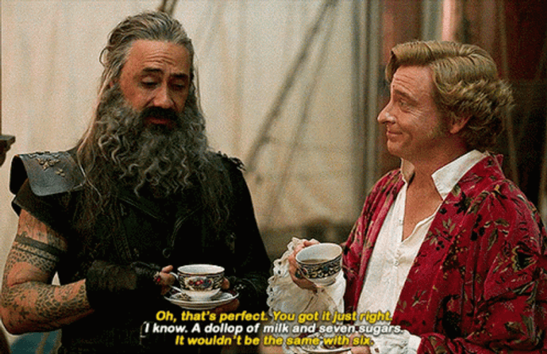 Our Flag Means Death Stede Blackbeard Cheers GIF