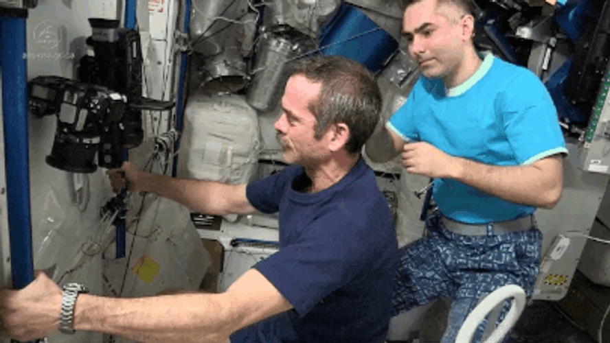 Outer Space Haircut GIF