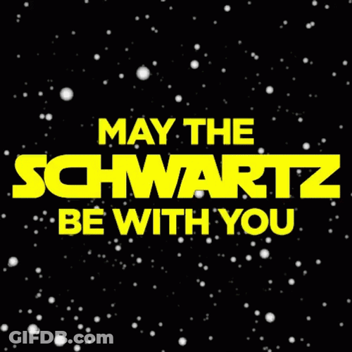 Outer Space May The Schwartz Be With You GIF