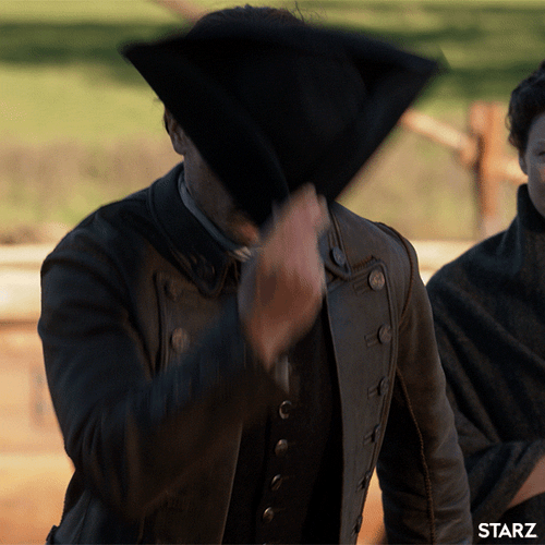 Outlander Jamie Respectful Bow GIF