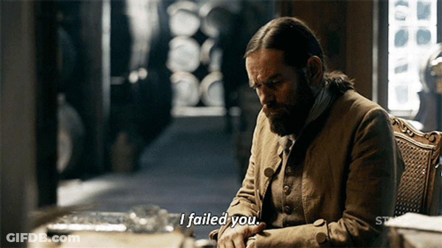 Outlander Roger Wakefield Failure GIF