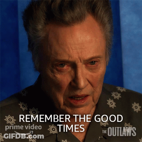 Outlaws Man Eyes Closed Remember The Good Times GIF