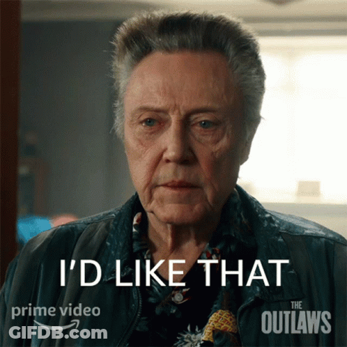 Outlaws Poster Man In Leather Jacket GIF