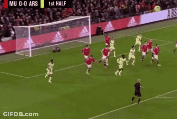 Outstanding Arsenal Versus Manchester United GIF