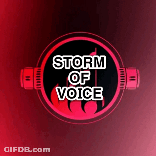 Outstanding Storm Of Voice GIF