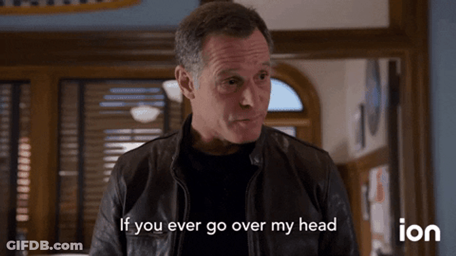 Over My Head Jason Beghe Chicago PD GIF