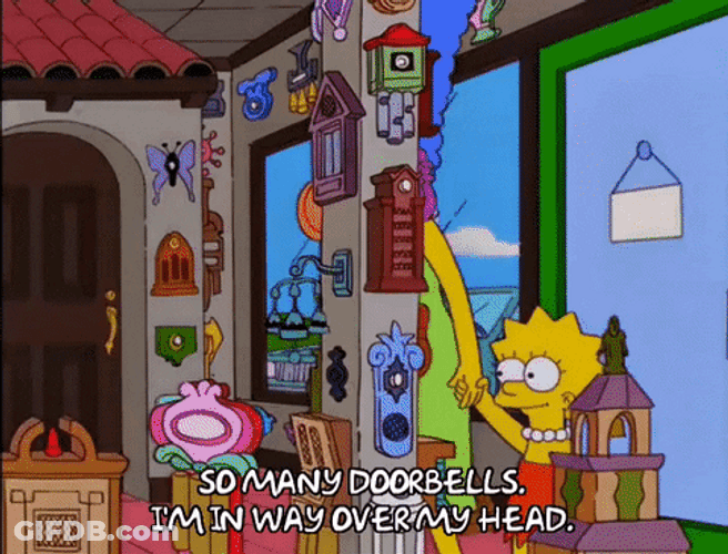 Over My Head Marge Simpson GIF