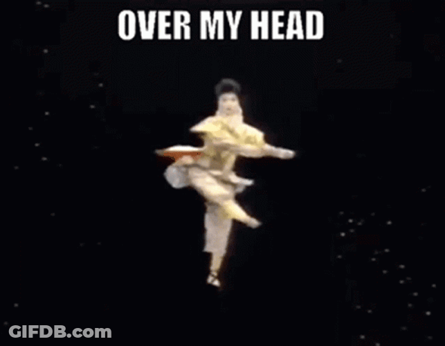 Over My Head Pirouette Music Video GIF