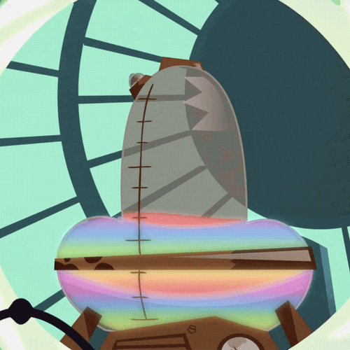 Overflow Bottle Liquid Filling Up GIF