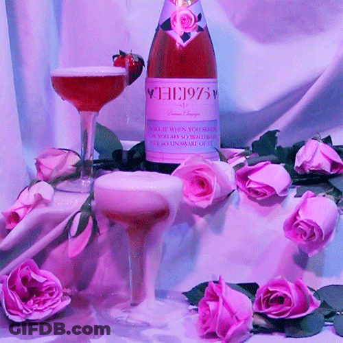 Overflow Pink Champagne GIF