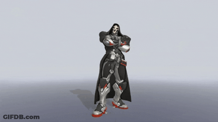 Overwatch Reaper Idle Motion GIF