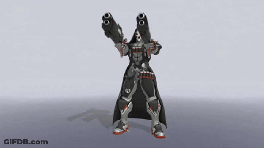 Overwatch Reaper Weapon Motion GIF