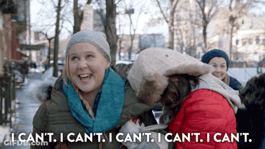 Overwhelmed Girl Keep Saying I Can't GIF