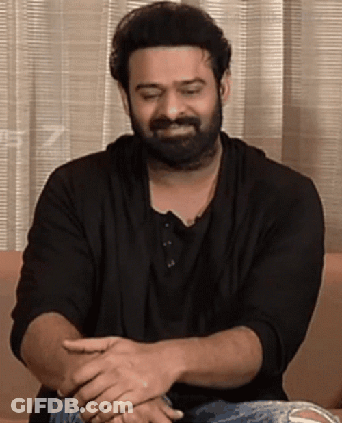 Overwhelmed Prabhas Radhe Shyam GIF