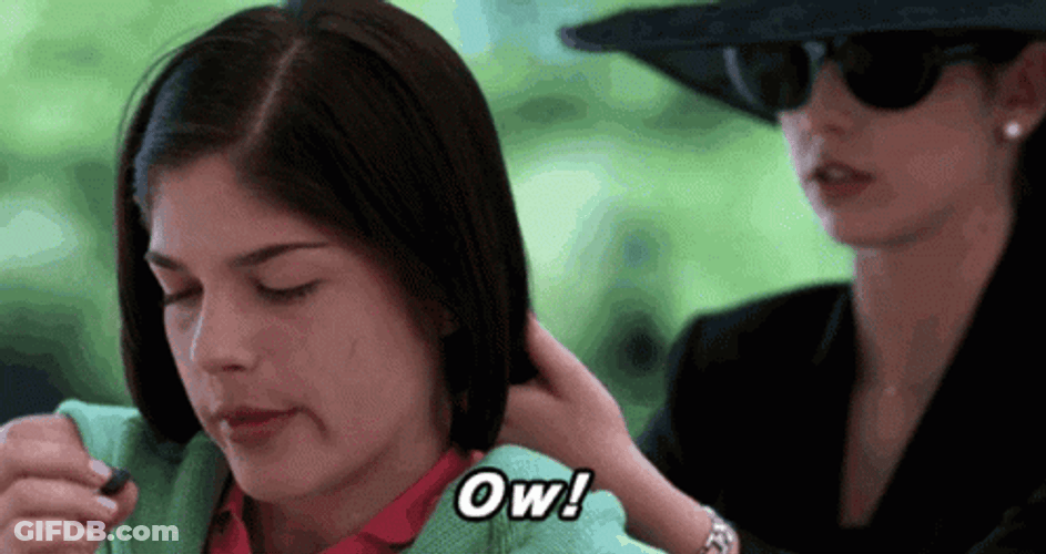 Ow You Pull My Hair GIF