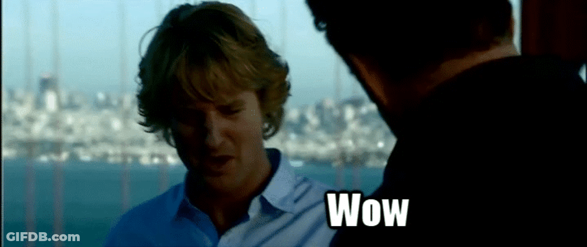 Owen Wilson Wow Looking Worried GIF