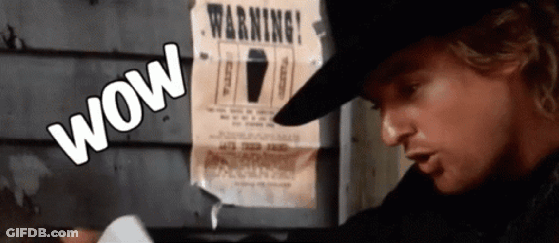 Owen Wilson Wow Shanghai Noon GIF