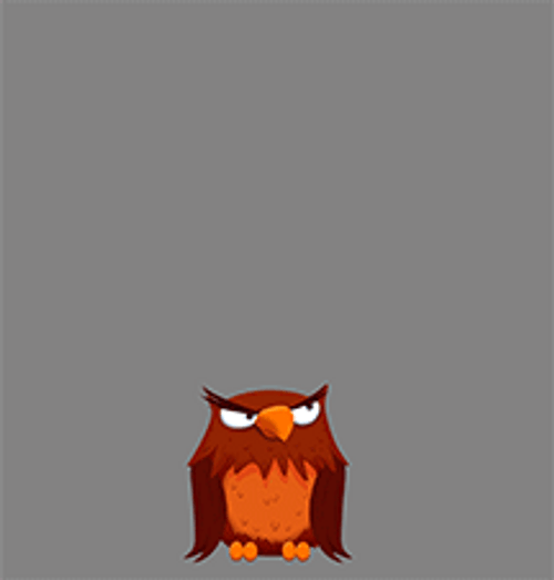 Owl Trying To Fly GIF