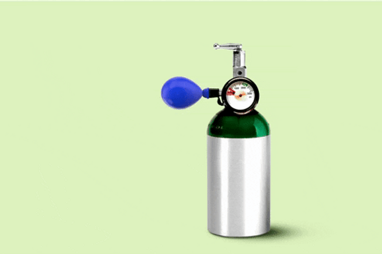 Oxygen Balloon Inflation Clip Art GIF