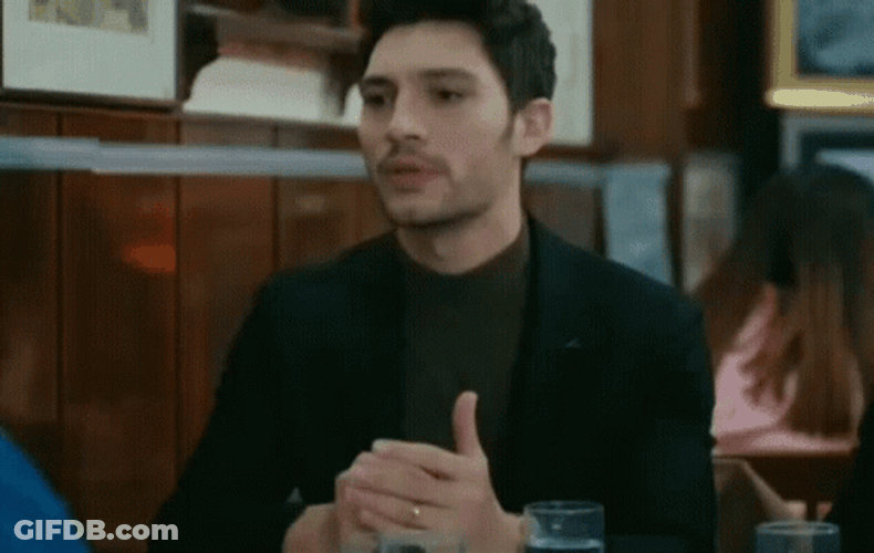Ozan Doing Italian Hand GIF
