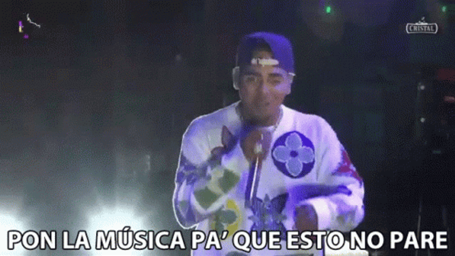 Ozuna Performance On Stage GIF