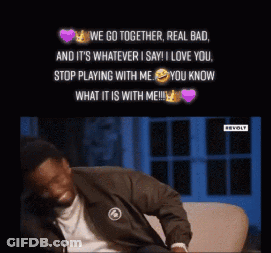 P Diddy And Caresha Meme GIF