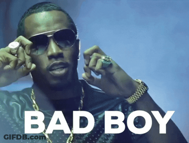 P. Diddy Rapping Bad Boy GIF