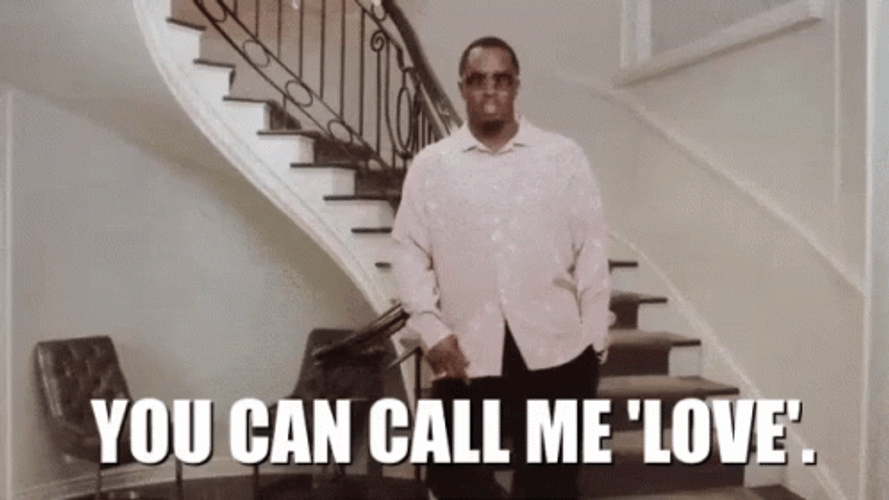 P Diddy Song Lyrics You Can Call Me Love Meme GIF